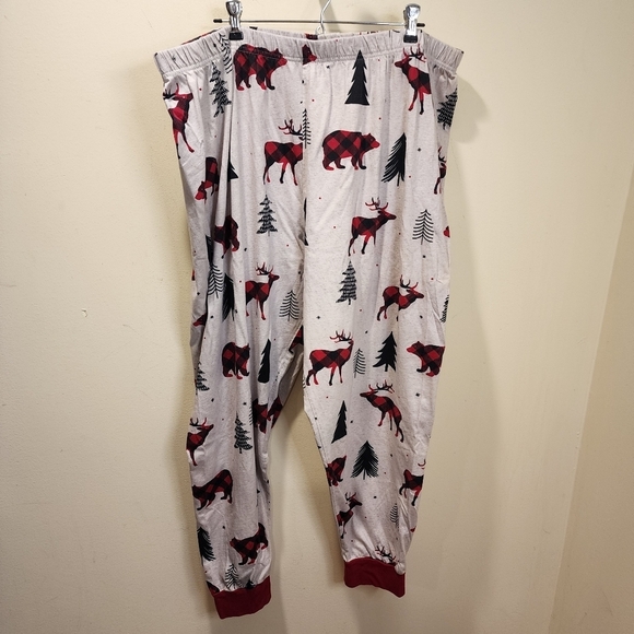 PJ Place Christmas 100% cotton Pajama Pant Plus Size XXXL - Picture 1 of 8